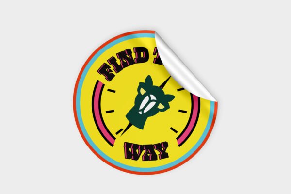 Find The Way Sticker